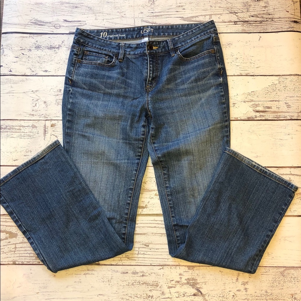 Loft original bootcut jeans size 10